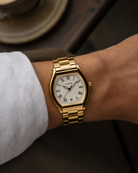 Caratello Gold Automatic on the wrist