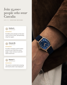 Caratello Rosegold Automatic Blue: verified customer reviews