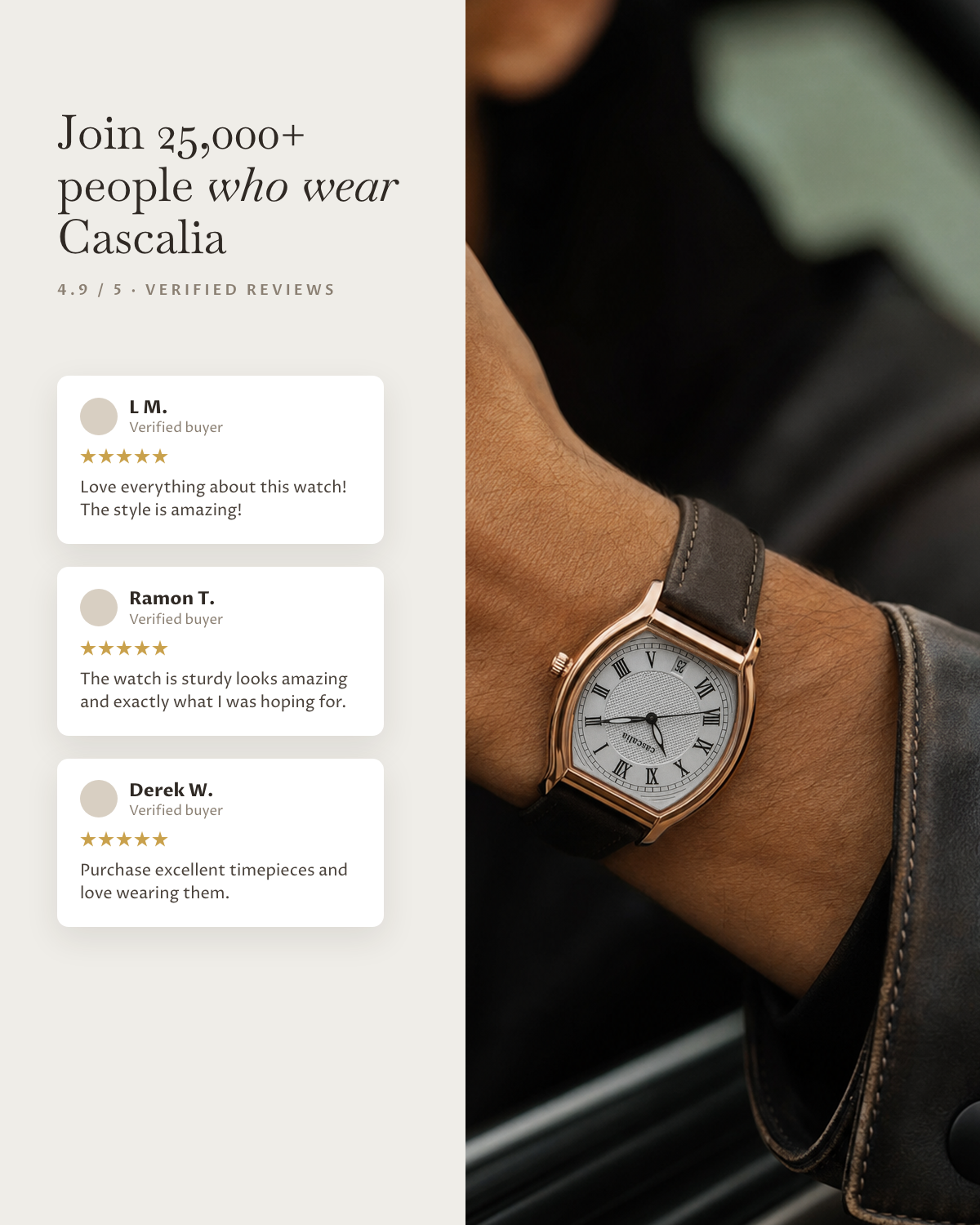 Caratello Rosegold Automatic: verified customer reviews