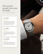 Caratello Steel Quartz: verified customer reviews