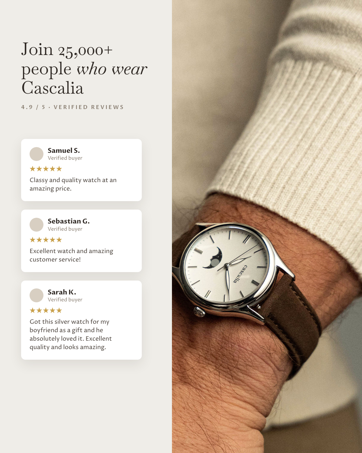 Cena Steel: verified customer reviews