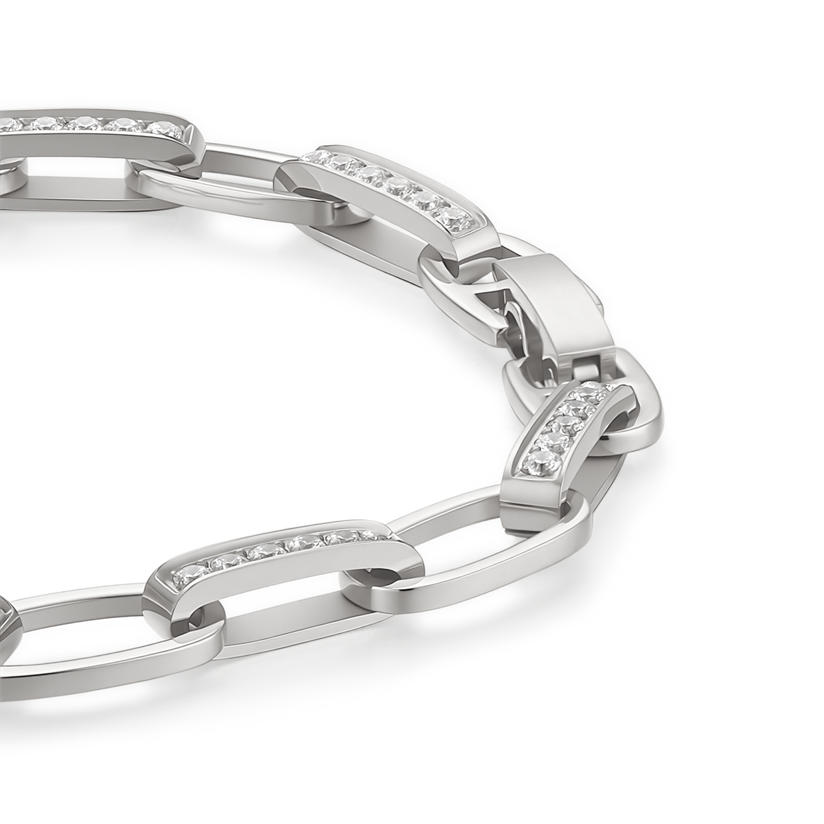 Clarissa anklet – Steel