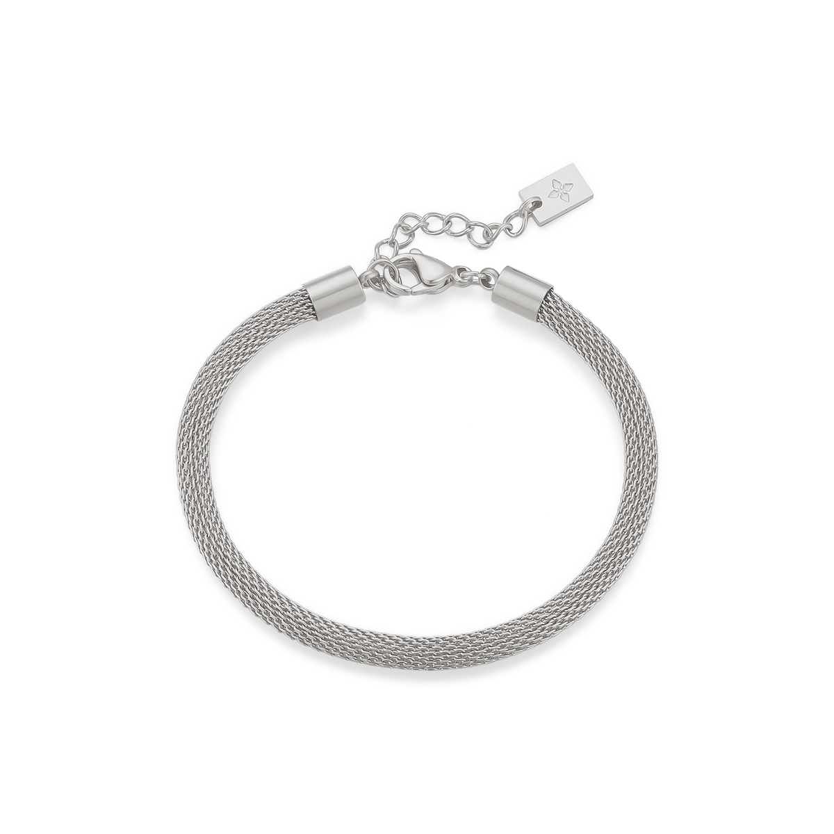 Emanuela anklet – Steel