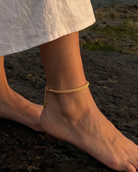 Emanuela anklet – Gold