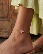 Fabrizia anklet – Gold