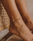 Filippa anklet – Gold