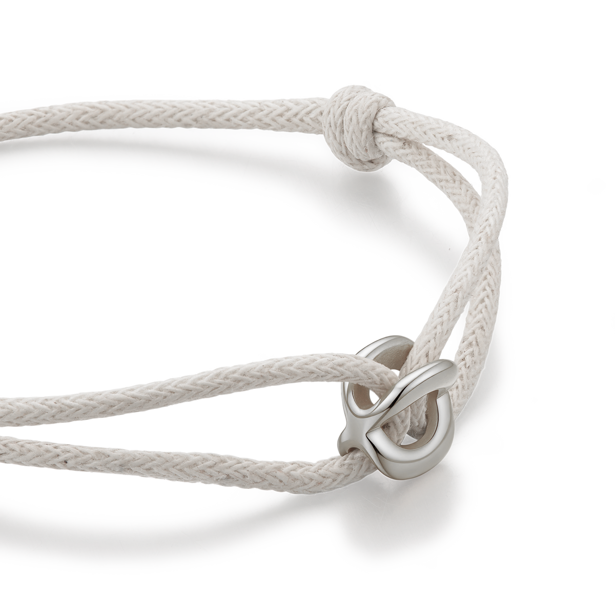 Ginevra anklet – Steel