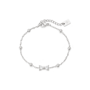 Ludovica anklet – Steel