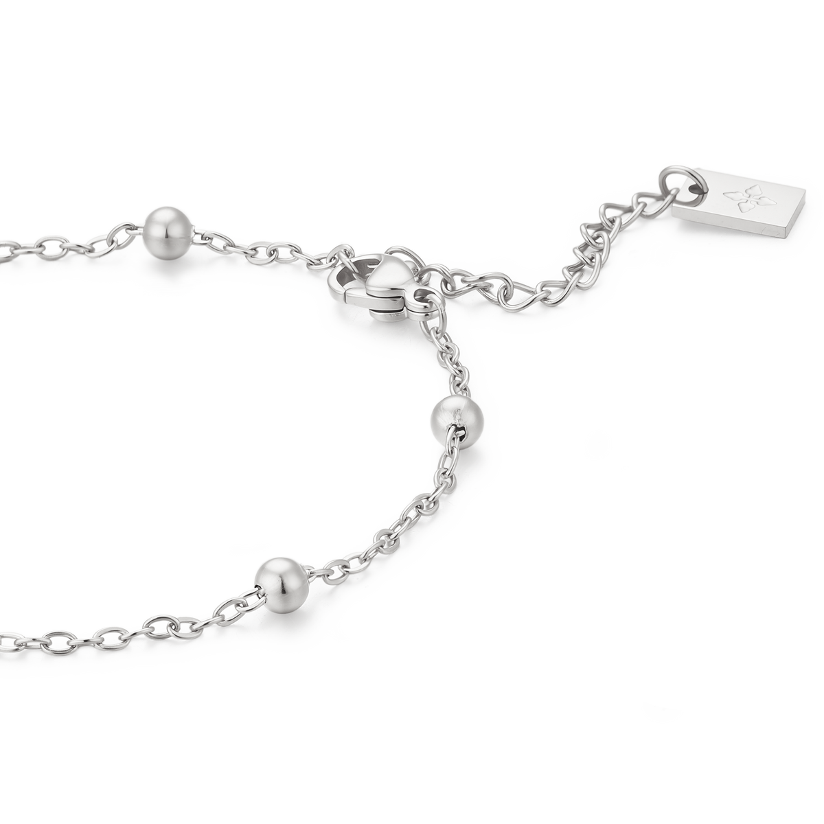 Ludovica anklet – Steel