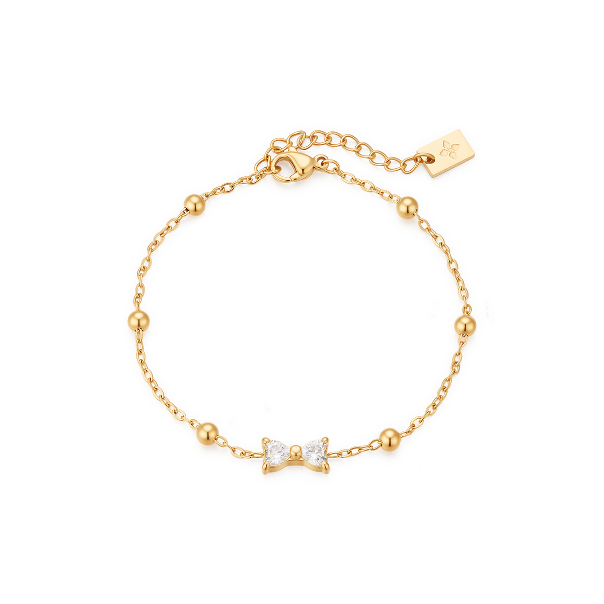 Ludovica anklet – Gold
