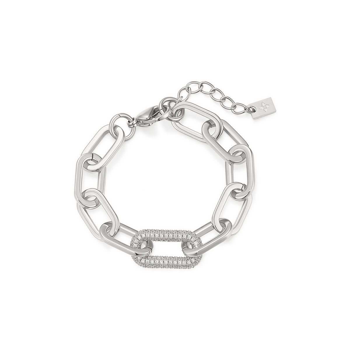 Michela anklet – Steel