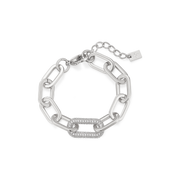 Michela anklet – Steel