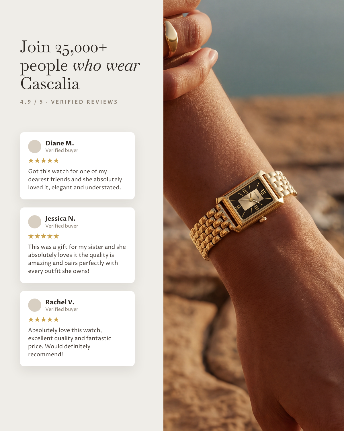 Muse Gold: verified customer reviews