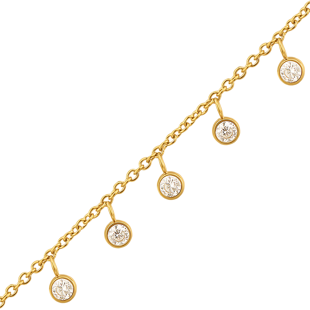 Ottavia anklet – Gold