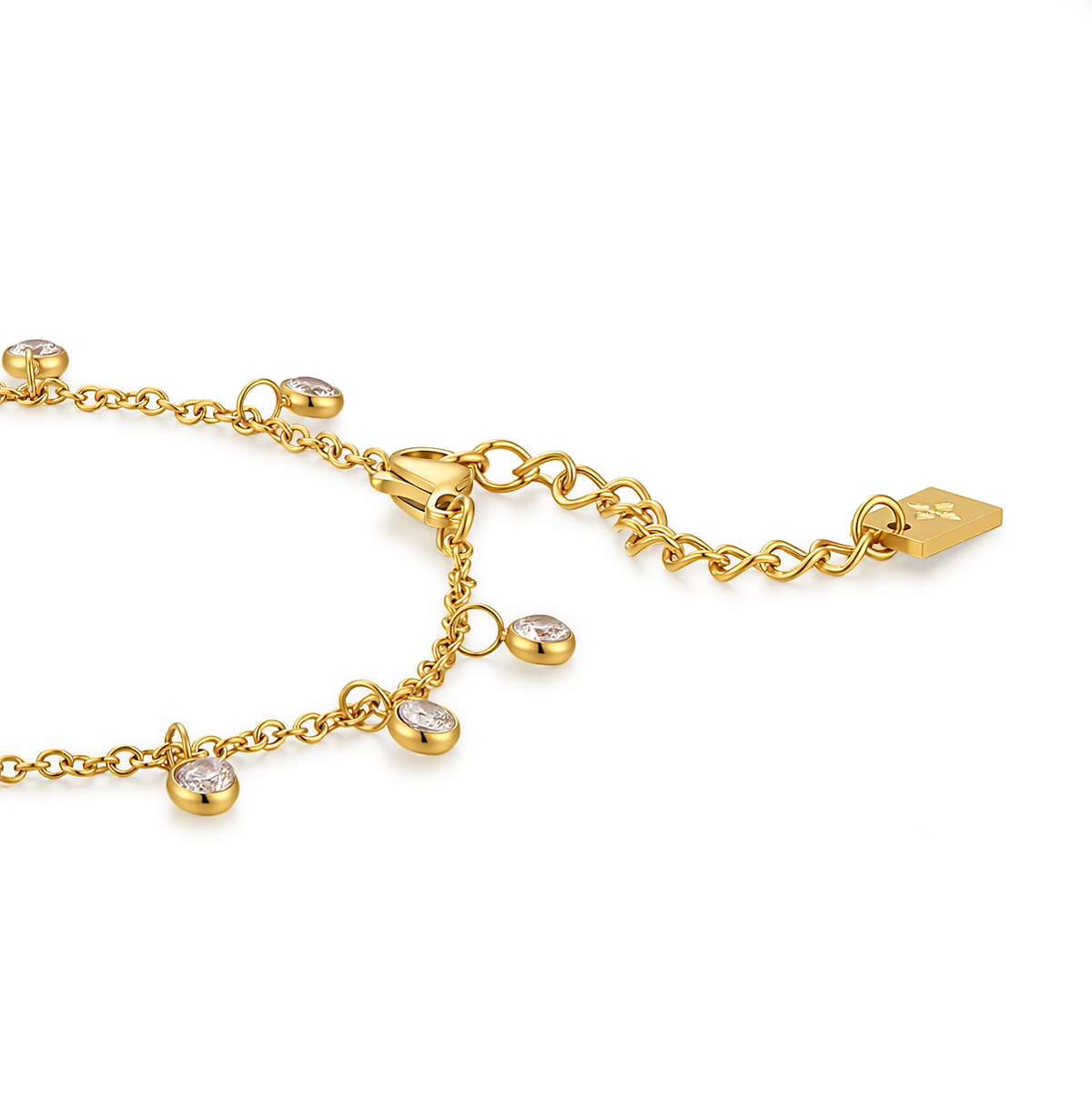 Ottavia anklet – Gold