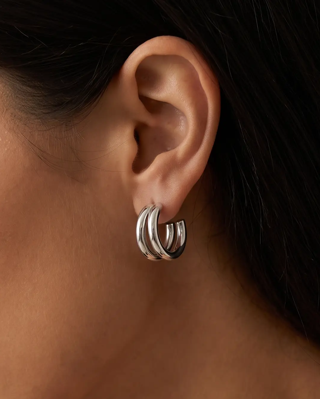 Peonia earrings