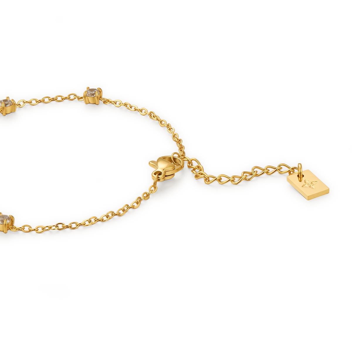 Rachele anklet – Gold