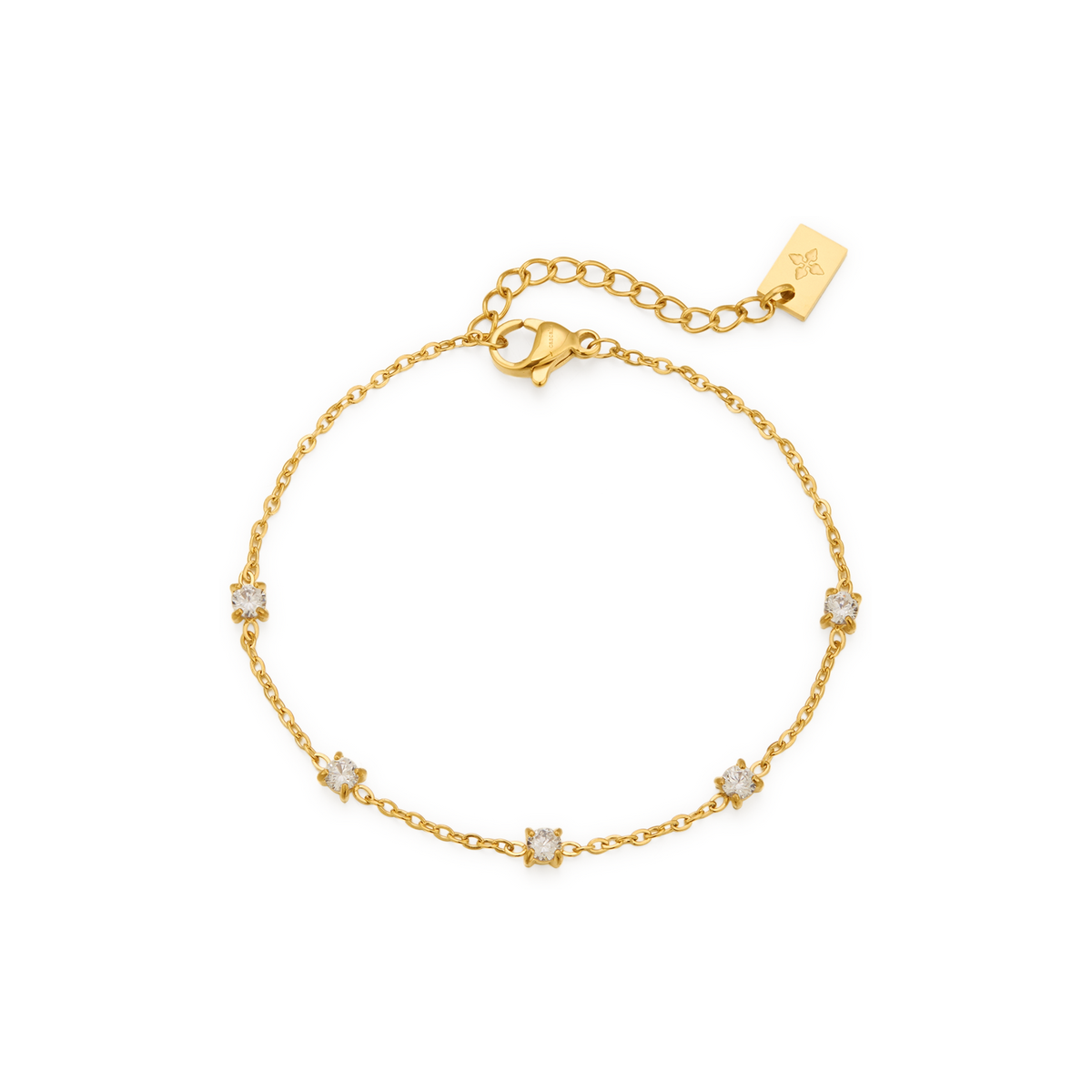 Rachele anklet – Gold