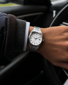 Solara Automatic White on the wrist
