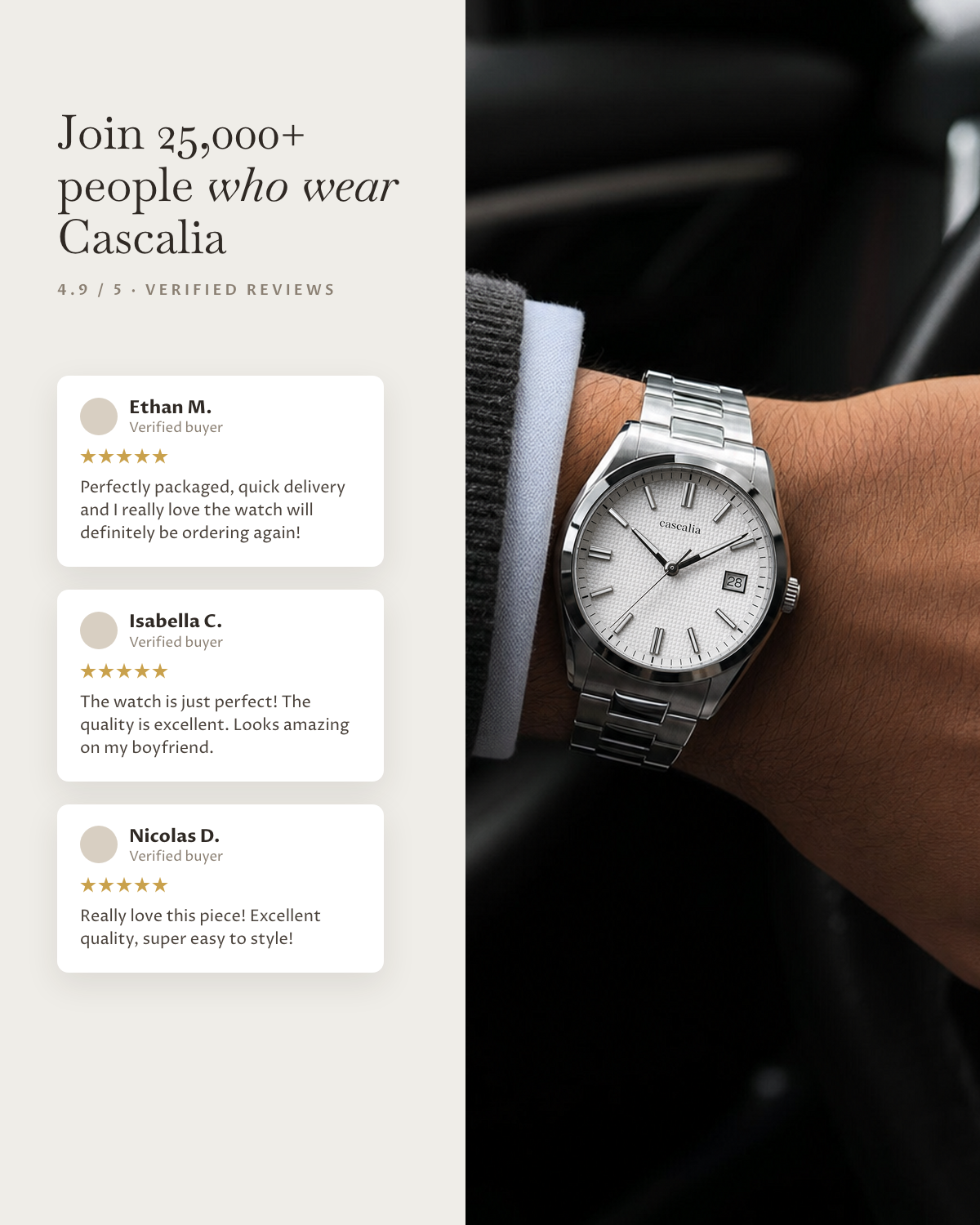 Solara Quartz White: verified customer reviews