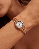 Vela Rosegold on the wrist