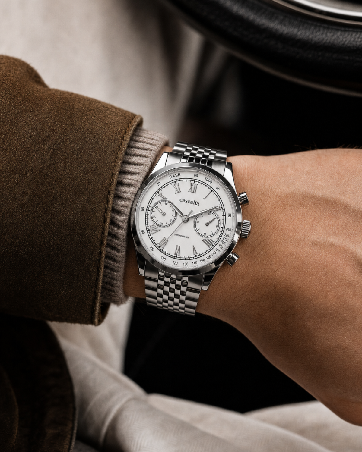 Velo Steel on the wrist
