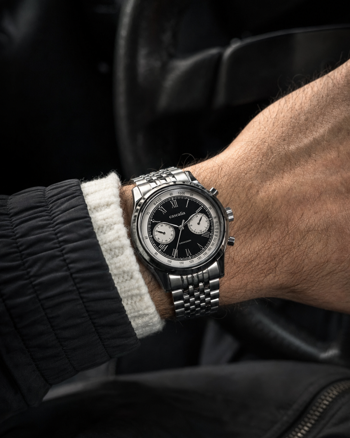 Velo Steel on the wrist