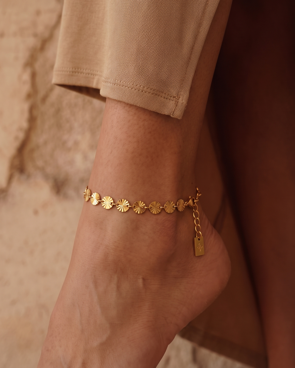 Viviana anklet – Gold